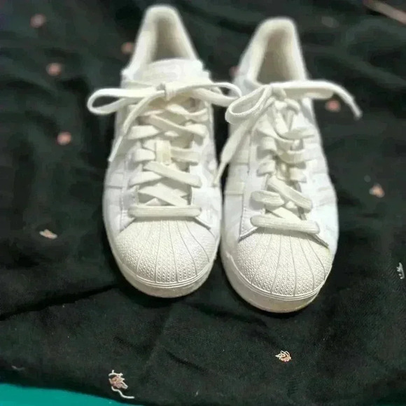 Adidas white Ortholite size 4 vintage 2014 white collectible. - Picture 4 of 5